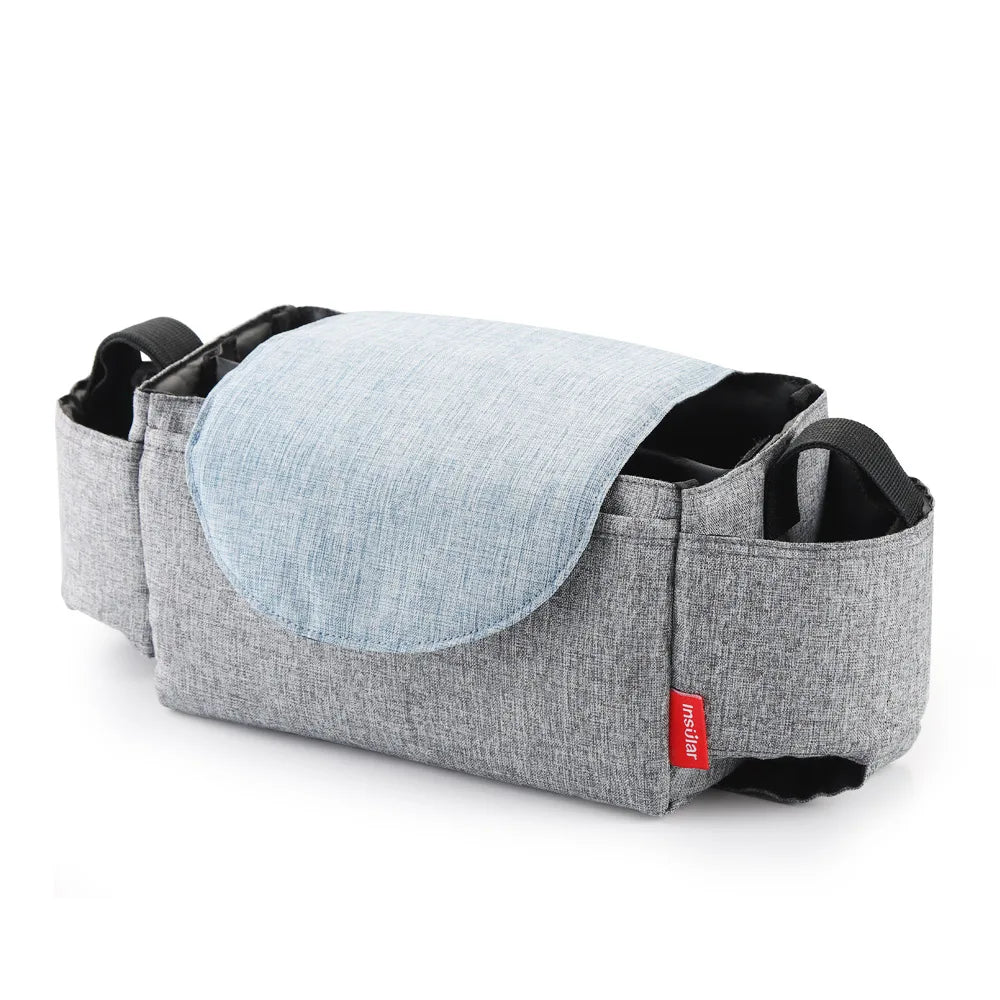 Insulated Baby Bottle Bag & Diaper Organiser
