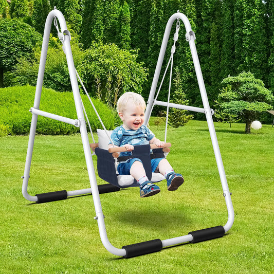 Toddler Swing Baby Swing with Heavy Duty Foldable Stand