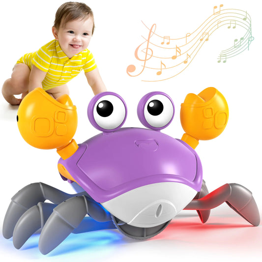 Crawling Interactive Crab Toy 0-6 to 12-18 Months Boys Girls