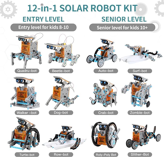 Solar Robot Kit Toys