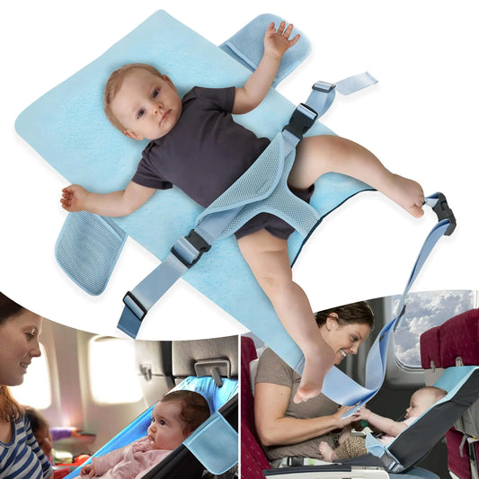 Toddler Airplane Bed for 1-12 Months Old Baby Portable Toddler Bed Baby Travel Essentials for Flying Suitable for Airplanes