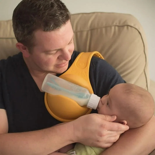 Manual Bottle Holder, Hands-Free Baby Bottle Rack