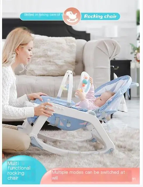 Multifunctional Rocking Chair for Infants 0-2 Years