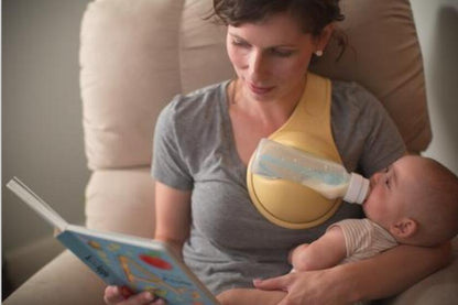 Manual Bottle Holder, Hands-Free Baby Bottle Rack