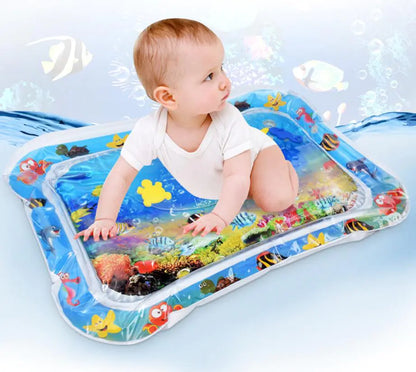 Large Inflatable Baby Water Play Mat for Tummy Time