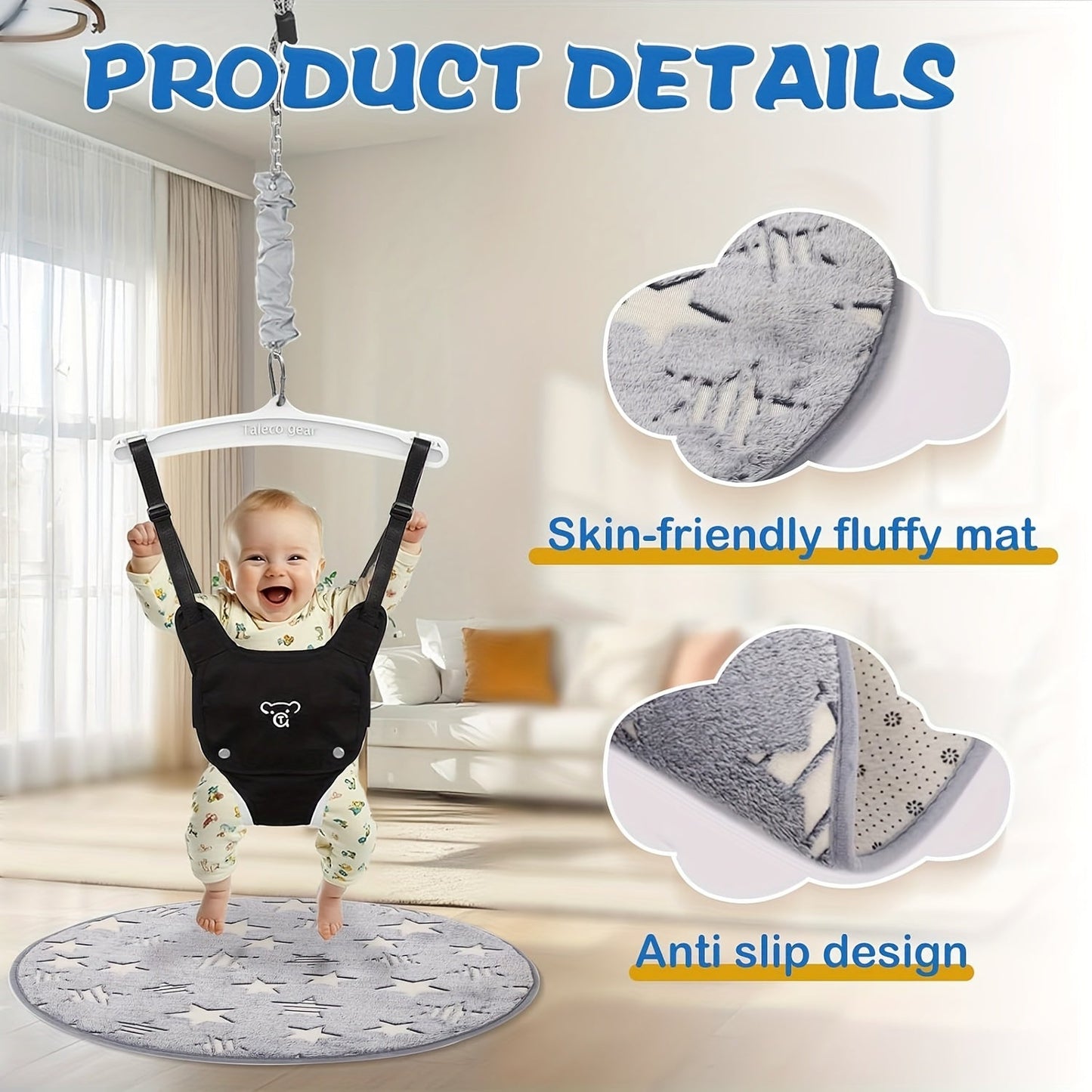 Baby Jumper with Ceiling Hook, 6-Month & Up