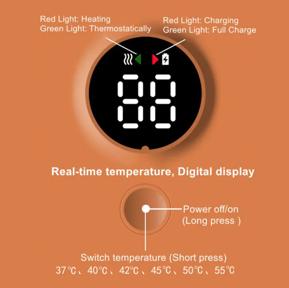 Portable Wireless Baby Bottle Warmer