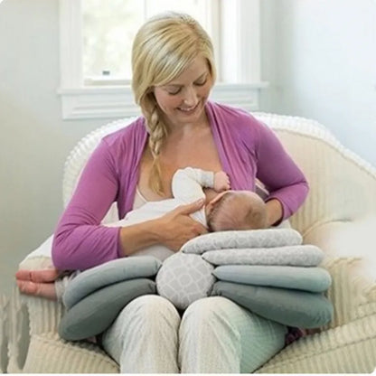 Nursing Pillow for Breastfeeding – 100% Cotton Cushion