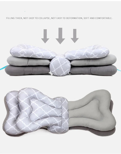 Nursing Pillow for Breastfeeding – 100% Cotton Cushion