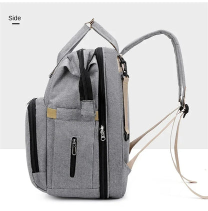 Mummy Diaper Backpack with Changing Mat – Large Travel Bag