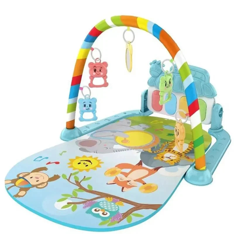 Baby Kick & Play Piano Tummy Time Mat – Musical Activity Gym