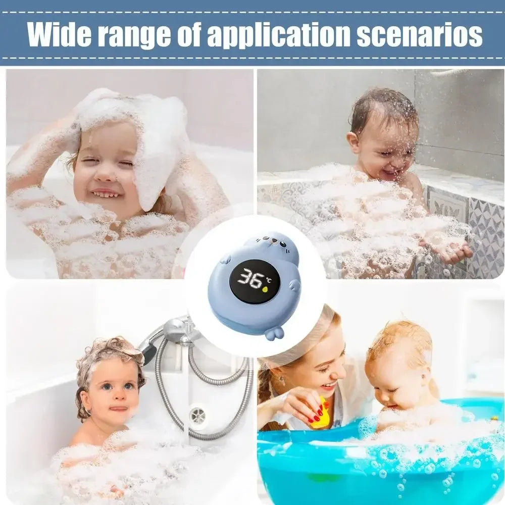 Seal Baby Bath Thermometer – Digital LED Floating Monitor