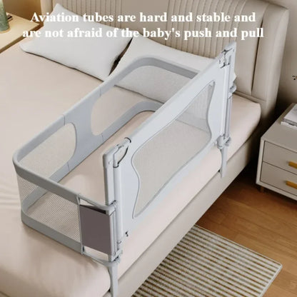 Baby Bedside Breathable Foldable Bassinet Bed Crib with Visible Mesh Window and Soft Washable Liner Cover