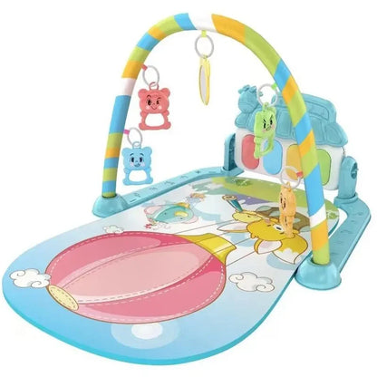 Baby Kick & Play Piano Tummy Time Mat – Musical Activity Gym