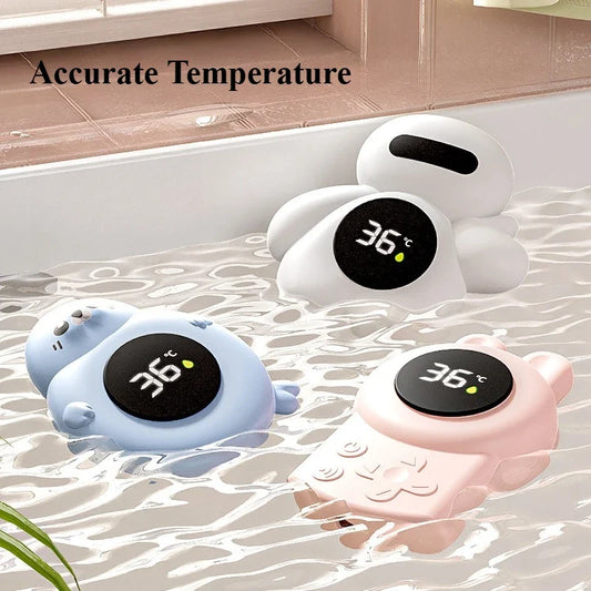Seal Baby Bath Thermometer – Digital LED Floating Monitor