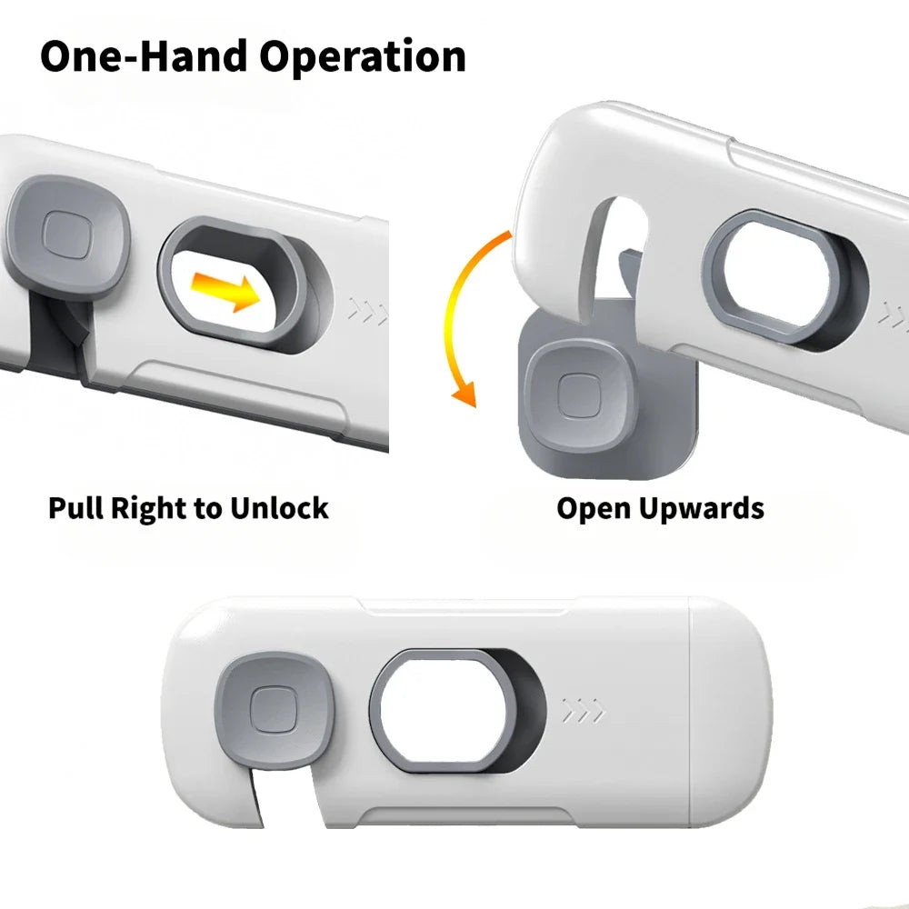 Child Safety Cabinet Locks 2-Pack – No-Tool, Universal Fit