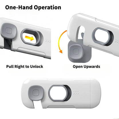 Child Safety Cabinet Locks 2-Pack – No-Tool, Universal Fit