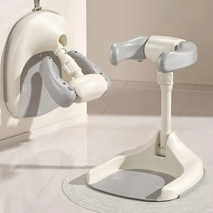 Non-Slip Baby Shower Stand – Foldable Adjustable Height Bath Support for Toddlers
