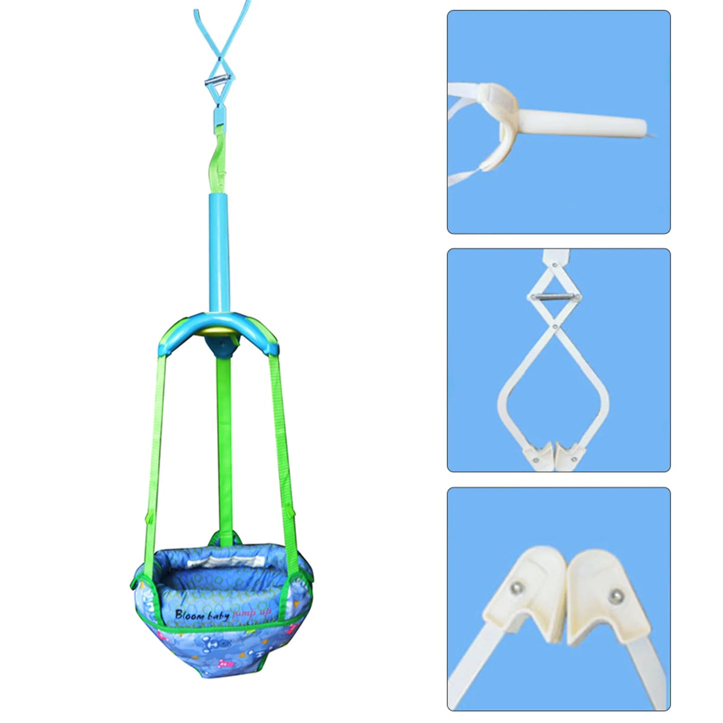Baby Bounce Seat Portable Door Swing Jumper, 6 Months To 2 Years Old