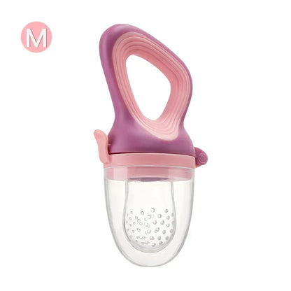 Infant Baby Food Fruit & Vegetable Feeder Pacifier with Medium Mesh Bag