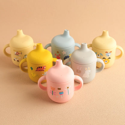 Silicone Baby Training Cup – BPA-Free, Leak-Proof