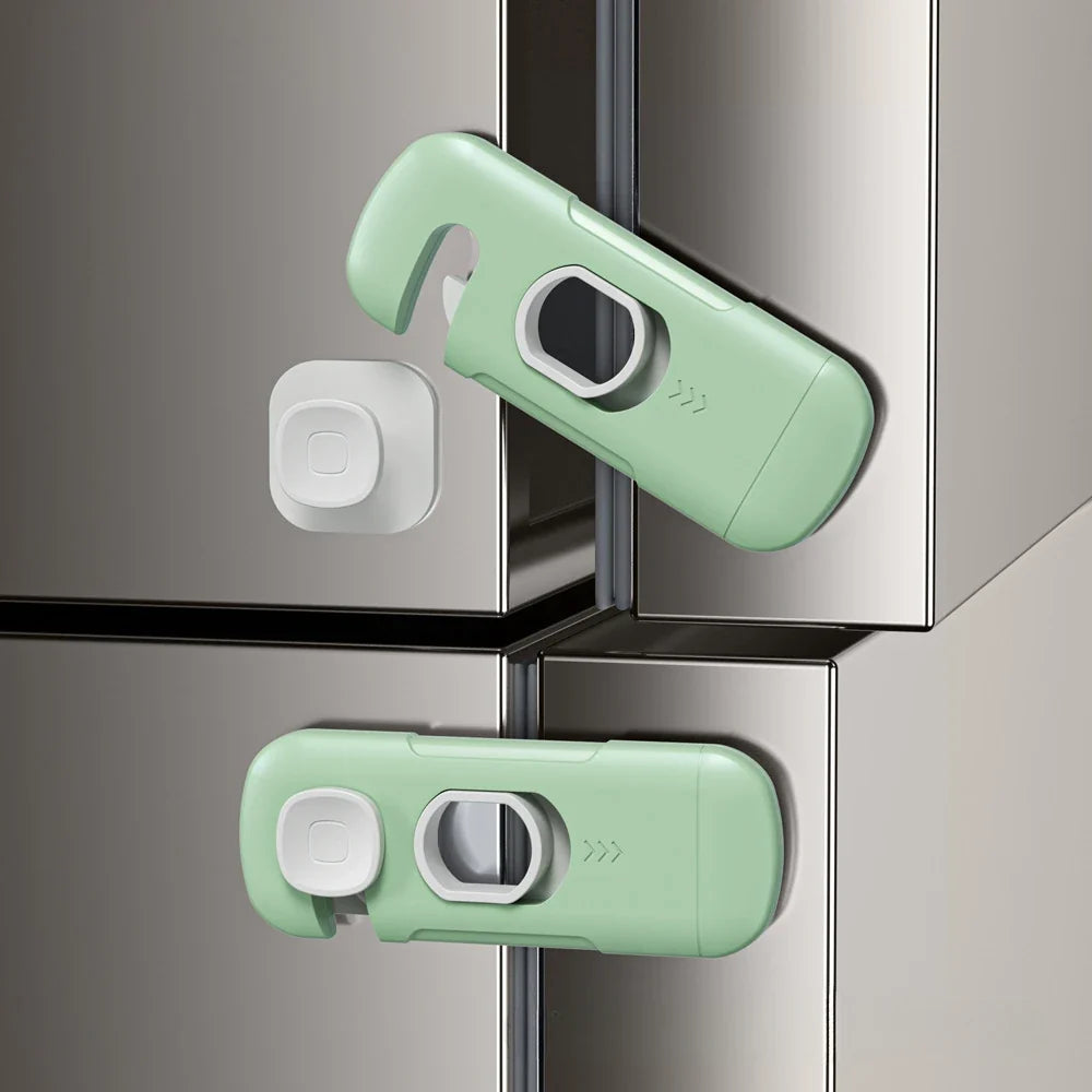 Child Safety Cabinet Locks 2-Pack – No-Tool, Universal Fit