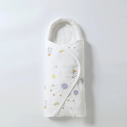 Cotton Baby Swaddle Wrap Blanket – Anti-Startle, 0–6 Months