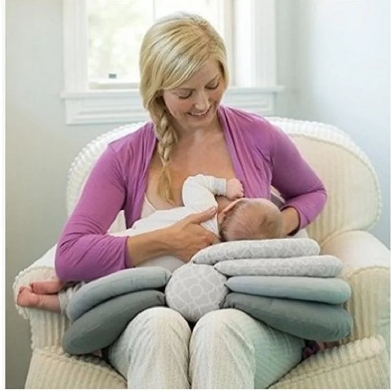 Nursing Pillow for Breastfeeding – 100% Cotton Cushion