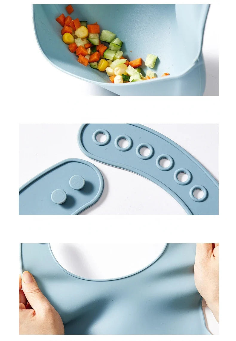 Baby Bib Adjustable Waterproof Bibs