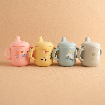 Silicone Baby Training Cup – BPA-Free, Leak-Proof
