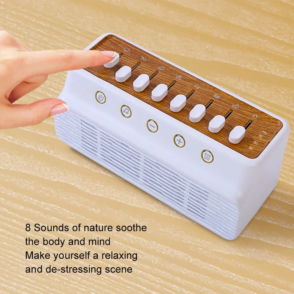 Portable Baby White Noise Machine & Bluetooth Speaker