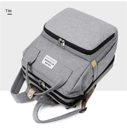 Mummy Diaper Backpack with Changing Mat – Large Travel Bag