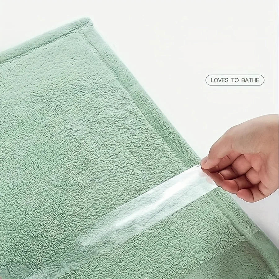 Baby Bath Towel – Super Absorbent Coral Fleece, 80×80cm
