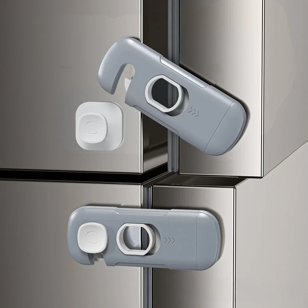 Child Safety Cabinet Locks 2-Pack – No-Tool, Universal Fit