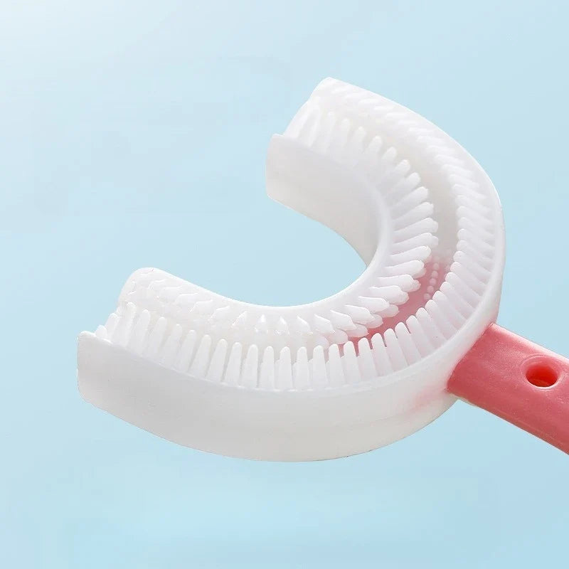 Kids U-Shaped Toothbrush – Soft Manual Toddler Toothbrush