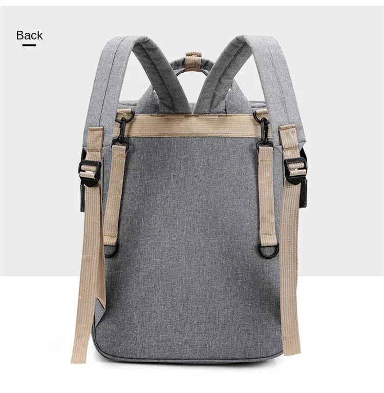 Mummy Diaper Backpack with Changing Mat – Large Travel Bag