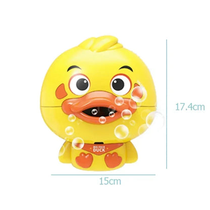 Bubble Duck Baby Bath Toy – Musical Bubble Maker for Toddler Bathtub Fun