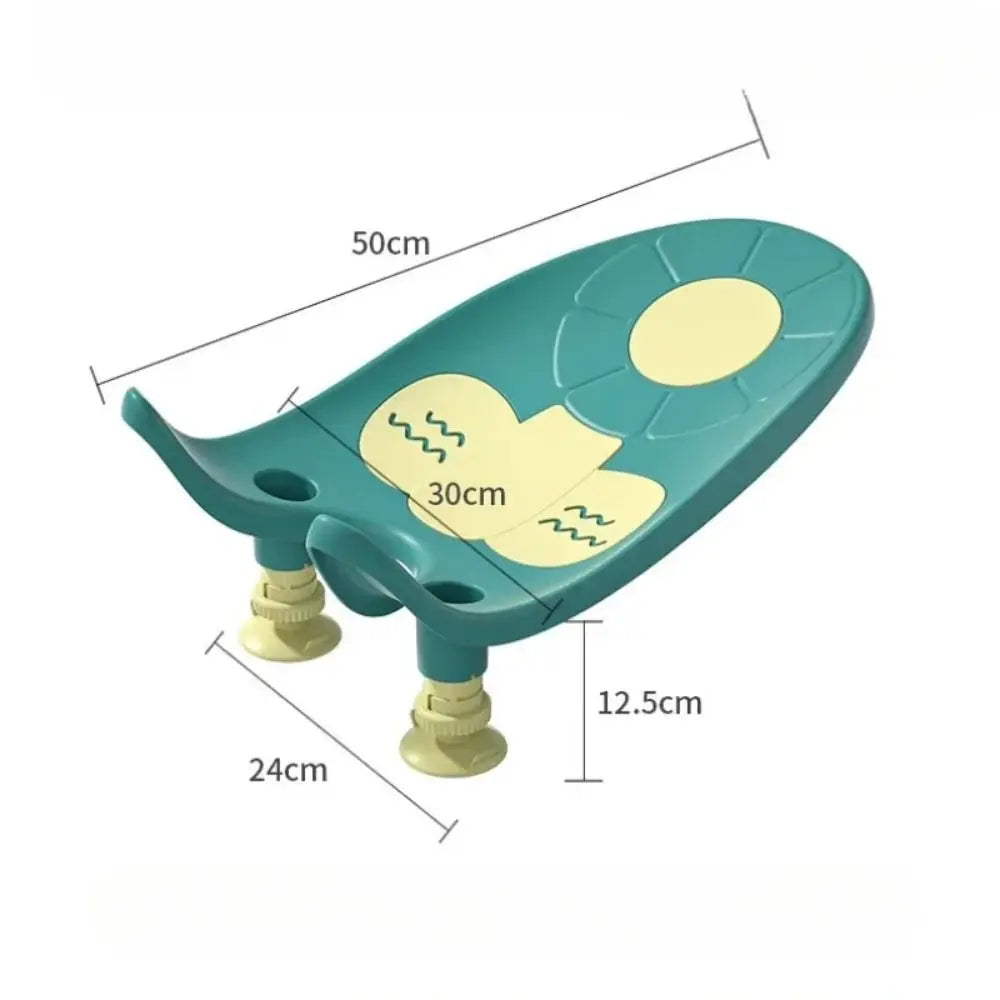 Adjustable Non-Slip Baby Bath Seat – Detachable Multifunction Infant Shower & Tub Support