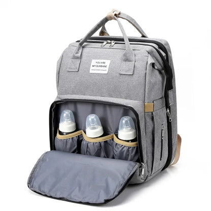 Mummy Diaper Backpack with Changing Mat – Large Travel Bag