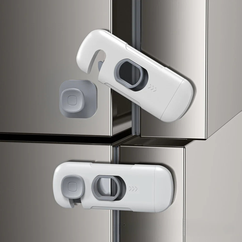 Child Safety Cabinet Locks 2-Pack – No-Tool, Universal Fit