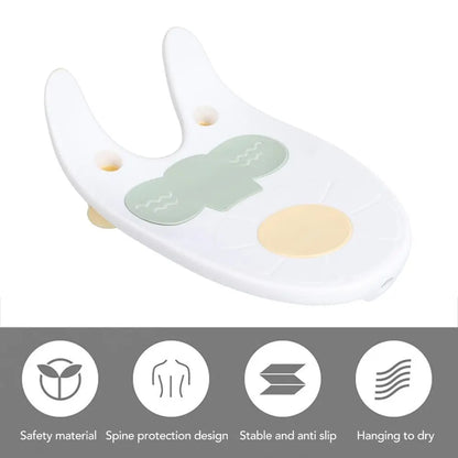 Adjustable Non-Slip Baby Bath Seat – Detachable Multifunction Infant Shower & Tub Support