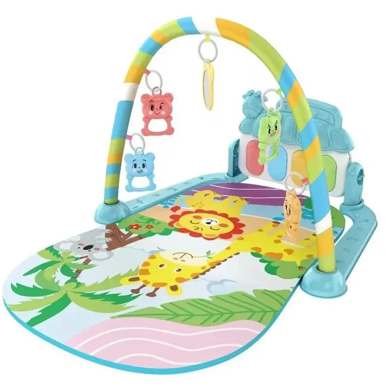 Baby Kick & Play Piano Tummy Time Mat – Musical Activity Gym
