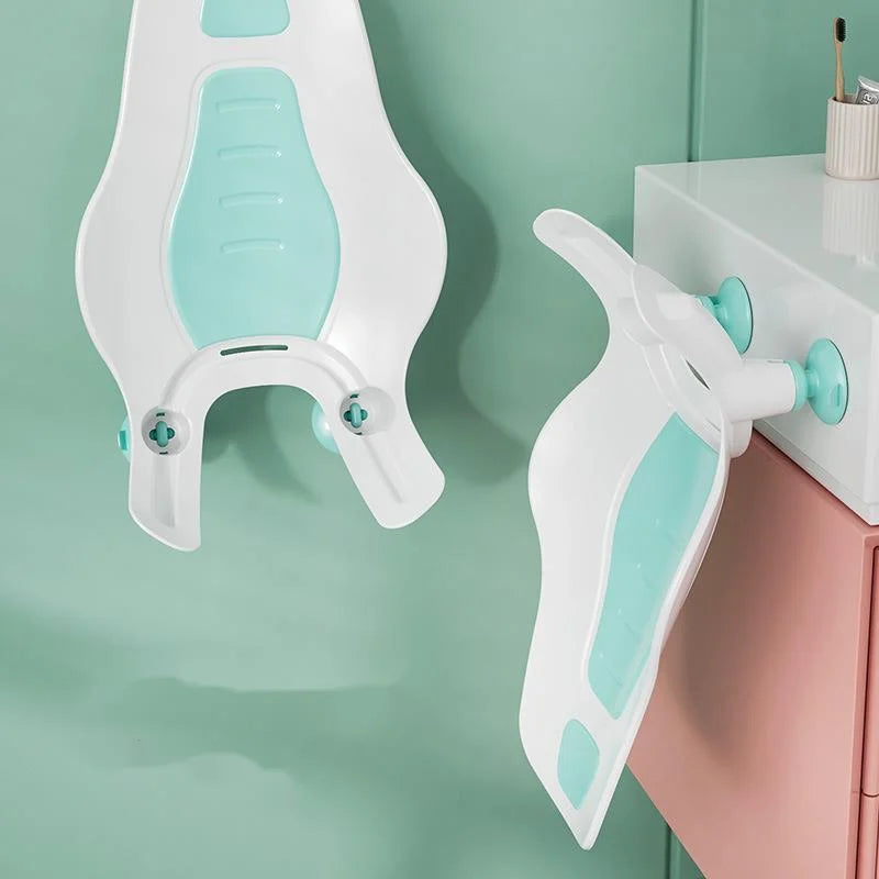 Portable Baby Wash Basin – Non-Slip PP Plastic Newborn Bath Tub with Suction Base & Drain