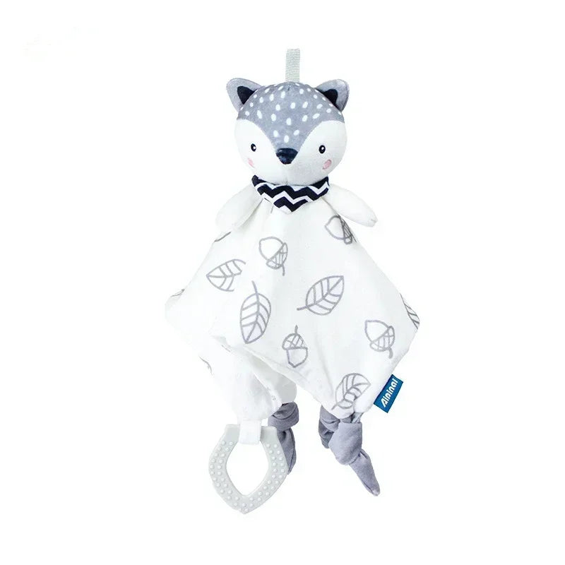 Baby Security Blanket – Plush Comforter & Rattle Toy