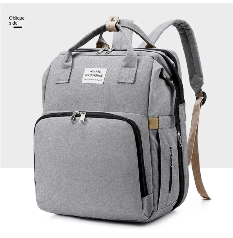 Mummy Diaper Backpack with Changing Mat – Large Travel Bag