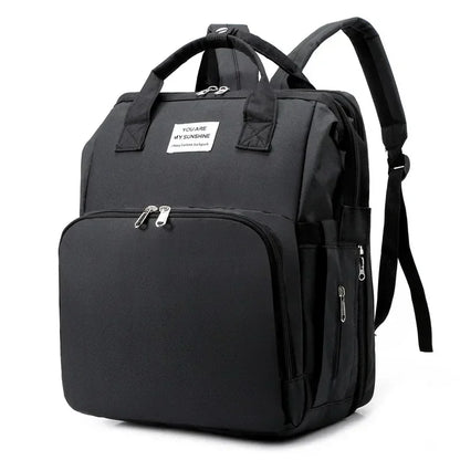 Mummy Diaper Backpack with Changing Mat – Large Travel Bag