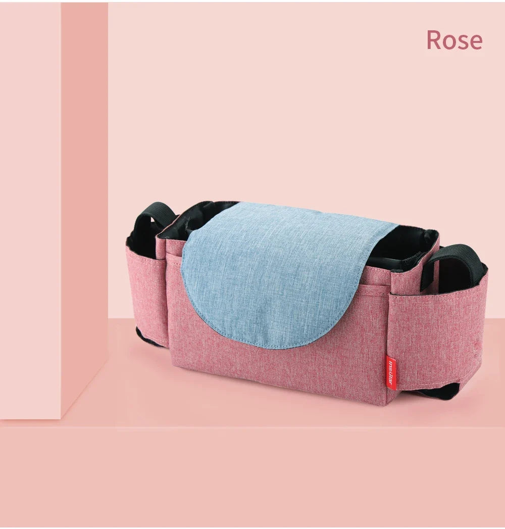Insulated Baby Bottle Bag & Diaper Organiser
