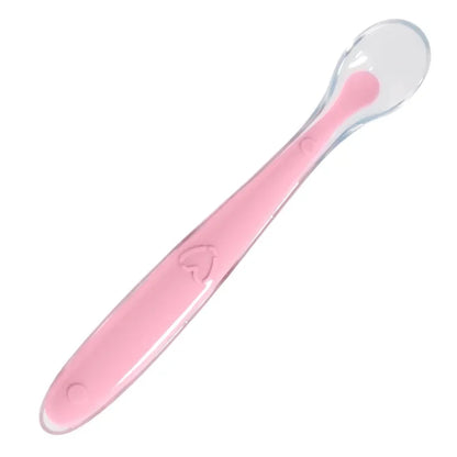 Baby Silicone Learning Spoon Set – 4-Pack, Soft & BPA-Free