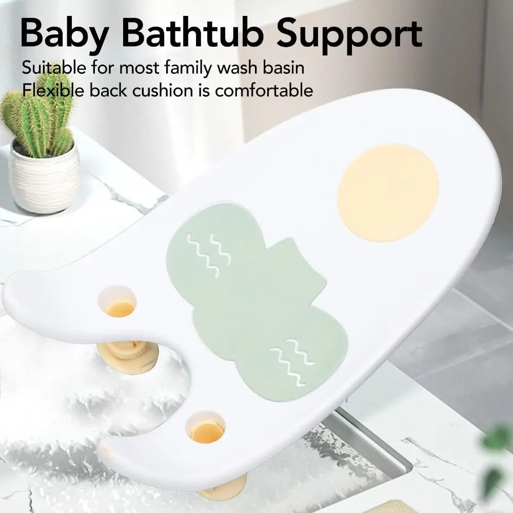 Adjustable Non-Slip Baby Bath Seat – Detachable Multifunction Infant Shower & Tub Support