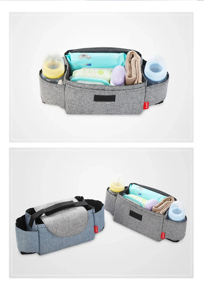 Insulated Baby Bottle Bag & Diaper Organiser